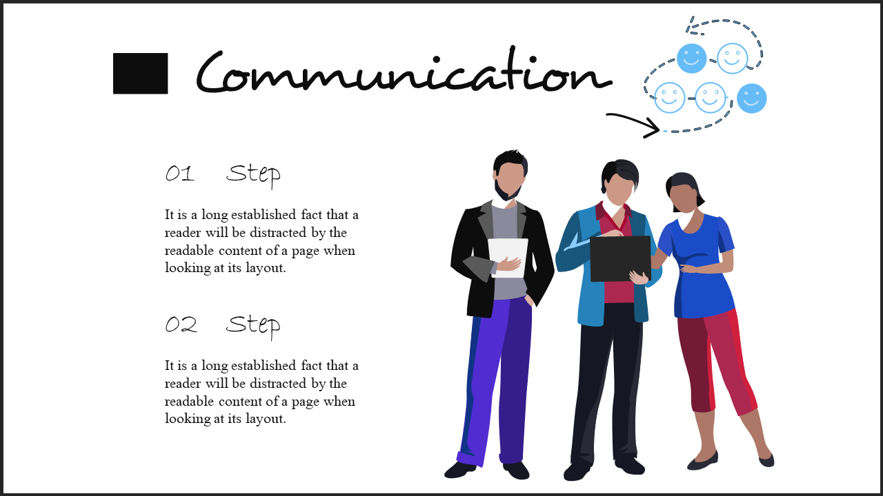communication powerpoint template-Communication